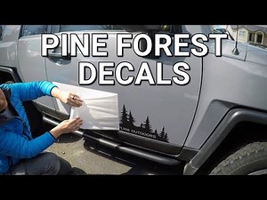 How To Apply Our Decals - Hinge Method