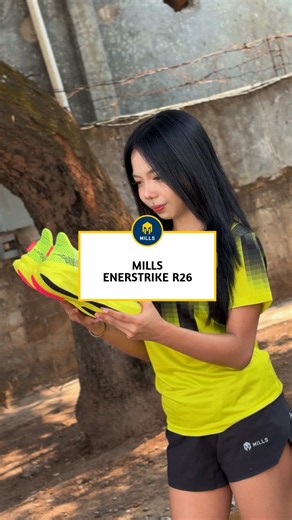 BUILT FOR EVERY STRIDE. ⚡️ Meet the new MILLS Enerstrike R26 Flash Yellow / Black. 💛🖤 All around daily-trainer yang dirancang untuk menemani setiap latihan harian dengan rasa lari yang lembut, stabil dan nyaman. Dengan OP FOAM untuk cushioning maksimal dan Outsole METAGRIP untuk grip yang optimal. Dapatkan sekarang di MILLS OFFICIAL. #mills #millssport #millssportid #enerstriker26 #sepatulari