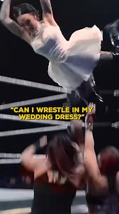 She Wrestled In Her Wedding Dress In WWE! #wwe #wrestling #shotzi | Chris Van Vliet