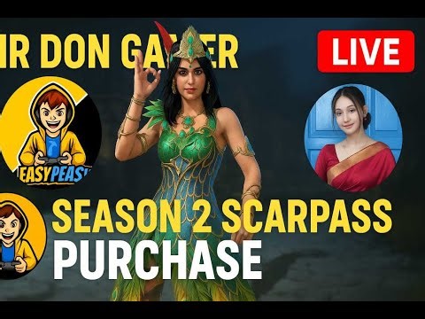 🔥 Mr Don Gamer LIVE | Scarfall 2.0 Season 2 Gameplay | Scarpass Purchase Live 😲 | Hindi Live Stream