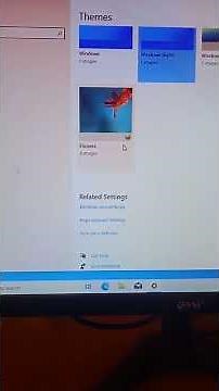 Desktop icon setting window 10 |How to set desktop icon #desktopicons #desktopview #computer #shorts