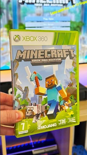 Minecraft XBOX 360 Edition in 2026. #gaming #gameplay #retrogaming