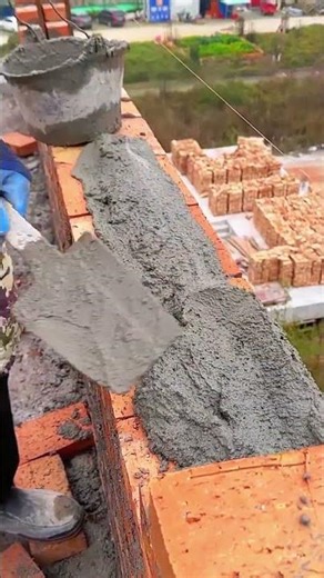 Simple Smart Idea Precise Technique for Installing Bricks the Best Simple Precision Tool #Shorts