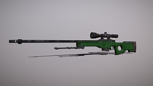 AWP/AWM Sniper Rifle - Download Free 3D model by Narcissimillus