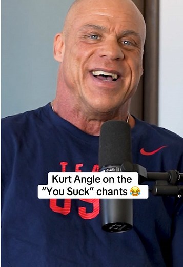 Kurt Angle's Hilarious Reaction to the “You Suck” Chants 😂