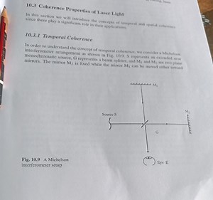 10.3 Coherence Properties of Laser LightIn this section we wi... | Filo