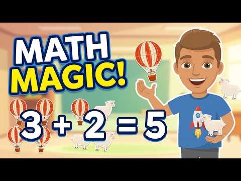 Grade 1 Math Practice | Addition Quiz with Objects for Kids | Count & Solve