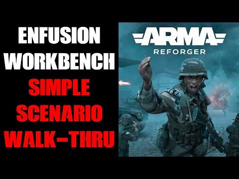 Arma Reforger Enfusion Workbench Simple Conflict World Copy, Mission Edit & Publish Walk-Thru