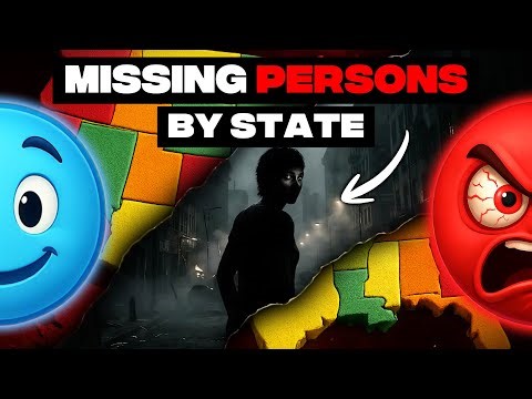 U.S. Missing Persons Map: Which States Have the Most?