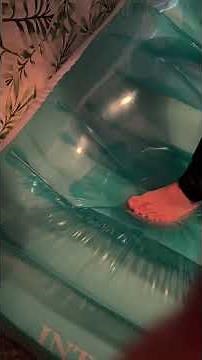 Intex inflatable lounge barefoot torture and his last time