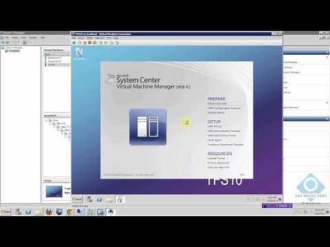 Install SCVMM (System Center Virtual Machine Manager) Admin Console on TFS