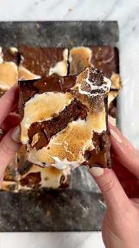 Toasted S’mores Brownies Recipe