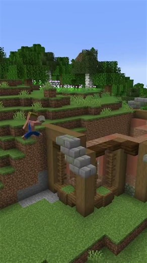 I buid a moss house in minecraft. #minecraft #moss #minecraftbuilding #minecrafthouse #viral