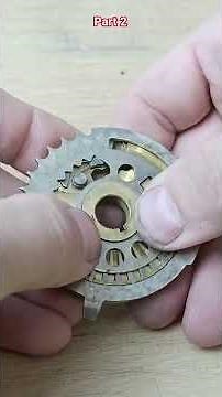 Very Old Rusty German Arithmometer Restoration | 1950 Mechanical Calculator part 2