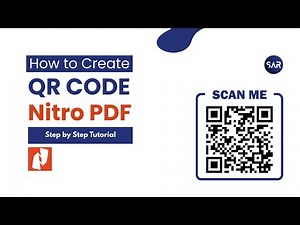 How to create Barcode | Nitro PDF Pro