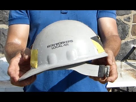 Hard Hat Safety NEVER PAINT OR APPLY STICKERS TO YOUR HARD HAT OSHA