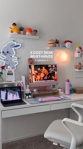 Cozy Desk Set-Up Must-Haves ft. Lemon8 🍋