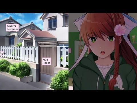 A glimpse of the open world in Monika After Story | "Monika After Story" DDLC Mod (Android)