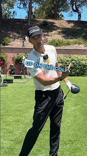 How to Hit Up on the Ball with Driver for More Distance #golf #golfswing #golftips