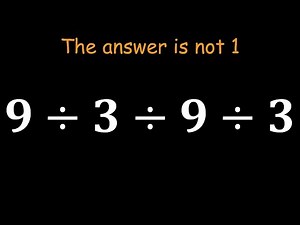 This Division Problem Looks Easy — Until You Try It