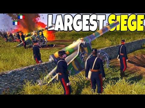 The WWI German Army Largest CITY SIEGE Ever... - Total War: Great War #6