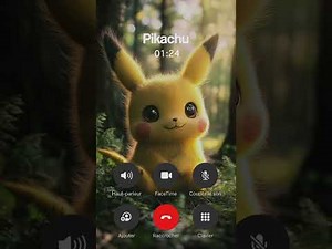 Incoming call from pikachu