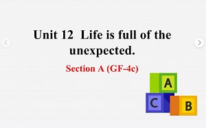 人教版九年级英语Unit 12 Section A:Grammar Focus-4c