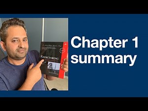 Chapter 1 summary of Refactoring book by Martin Fowler