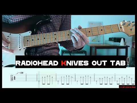 Radiohead Knives out Cover - Guitar Tab - Tutorial - Lesson
