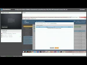 Webinar - Configuración Básica UCM61XX