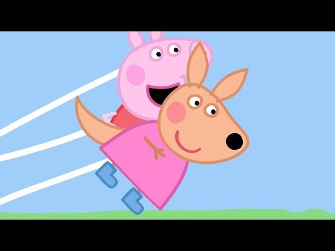 Peppa Meets A Kangaroo 🐷 We Love Peppa Pig