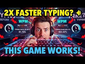 This Game Made Me Type 2x Faster?! 😳⌨️🔥 | Fun Typing Practice That Doesn't Feel Like Learning
