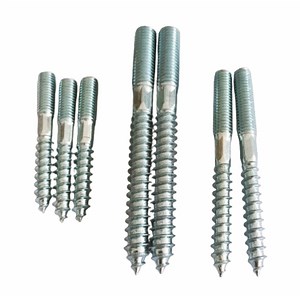 [Hot Item] Hanger Bolt for Furniture Double Ended Tooth Screw for Fixing as Extension Expansion Double Head Threaded Screw and Self-Tapping Screw for Wash Basin