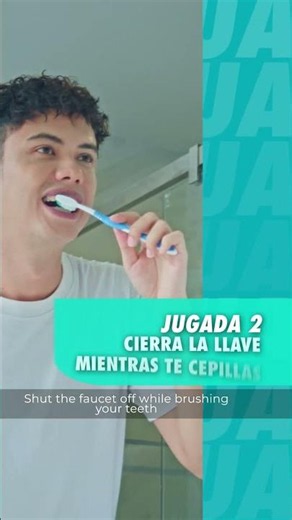 Hay jugadas que cambian un partido. Cierra la llave al cepillarte y asegura el juego de mañana.