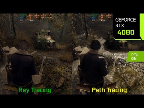 Resident Evil 4 Remake with Path Tracing mod has been tested and compared to the original Ray Tracing implementation