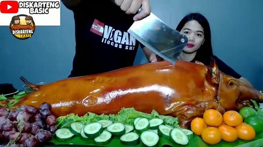Delicious Lechon Mukbang Eating Show