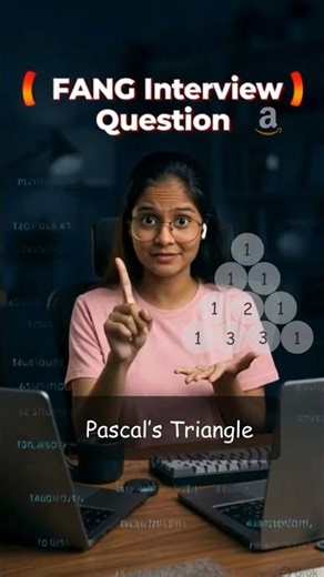 Google & Amazon Interview Question | Pascal’s Triangle