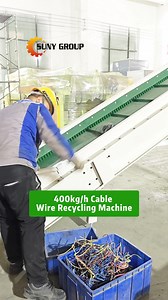 50K views · 356 reactions | Clean Copper, Big Profits – 300-400kg/h! ♻ #CableRecycling #RecycleForProfit #CopperRecovery #WireRecyclingMachine | Suny Machinery | Facebook