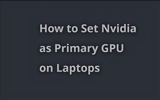 [x11] 解决Linux在笔记本上n卡驱动无法正常启用的问题