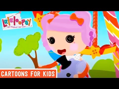 Peanut Big Top Learns to Ride the Unicycle | Lalaloopsy Clip | Cartoons for Kids