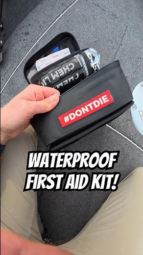 Uncharted Supply Co First Aid Plus is a perfect waterproof first aid kit for your boat! #firstaid