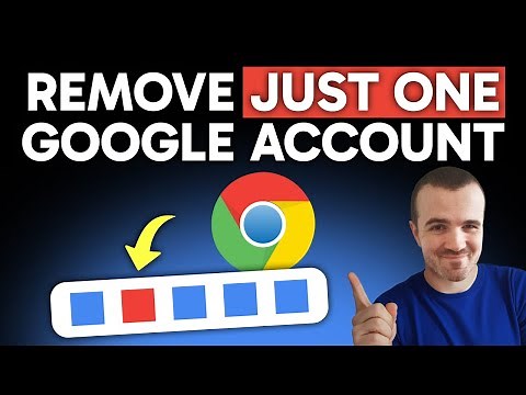 How to Remove One Google Account from Chrome (Step by Step)