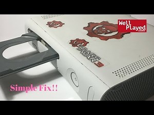 Xbox 360 Stuck Disc Tray Repair Simple Easy Fix (Works With Xbox And Xbox 360)