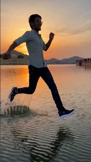 Jaipur Ke Paani Par Running!? Sab Shock Ho Gaye! 😳🏃‍♂️🌊 #shorts #viral