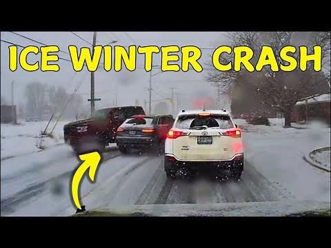 Best of WINTER FAILS | Car Sliding Crash, Road Rage, Snow Accidents Compilation USA