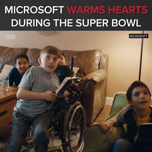Microsoft won the Super Bowl by showing why tech should be for everyone. | CNET