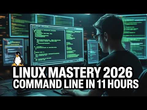 Linux Mastery 2026: Master the Command Line in 11 Hours (Full Course) | Only Linux Course You Need
