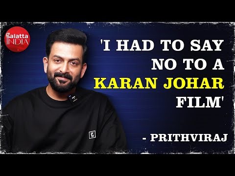 Prithviraj Sukumaran on South vs Bollywood | bond with Prabhas, Dulquer & Fahadh, clash with SRK |