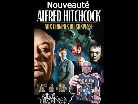 Présentation (unboxing) du coffret Alfred Hitchcock : Aux origines du suspense en Blu-ray