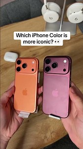 Which iPhone Color is more iconic? 👀